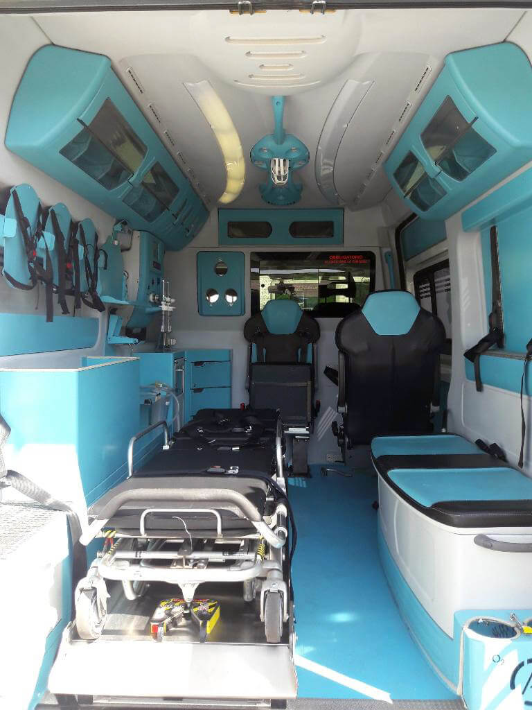 реанімобіль зсередини